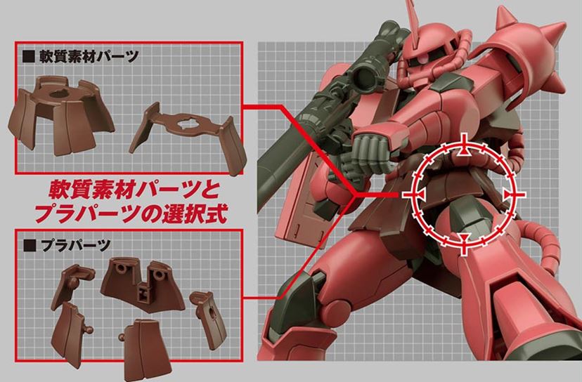 赤い彗星”がHG最新技術でリバイブ！ ファーストの「シャア専用
