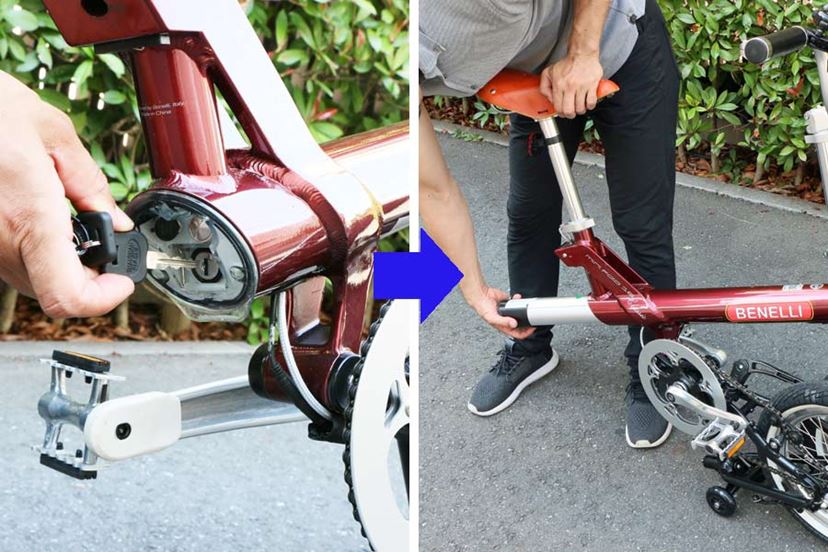 見た目買いしても大正解!ベネリのミニベロe-Bike「mini Fold16 見た目買いしても大正解!ベネリのミニベロe-Bike「mini Fold16