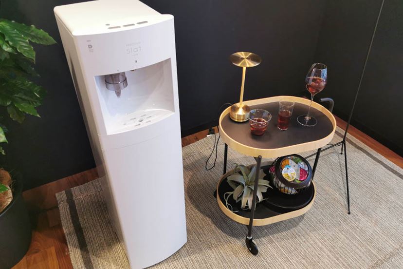 コーヒーマシン内蔵のウォーターサーバーでQOTW（クオリティオブ