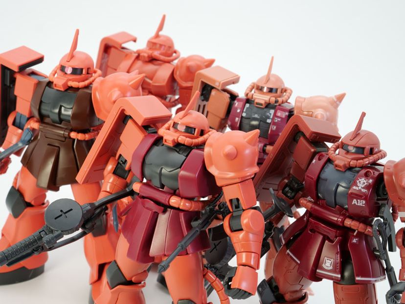 シャア専用ザクII」のガンプラを徹底比較！ 新旧HG、RG、オリジン版の違いは？ - 価格.comマガジン