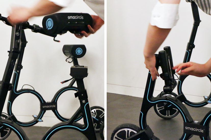 日本で乗れる新しい電動バイク!? 円形フレームが目を引く「Smacircle