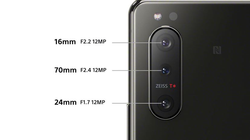 ソニーモバイルが、各種スペックアップした5Gスマホ「Xperia 5
