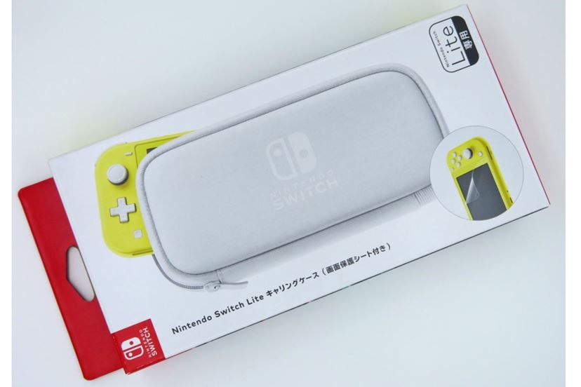 【任天堂純正品】Nintendo Switch Liteキャリングケース(画面保護シート付き)