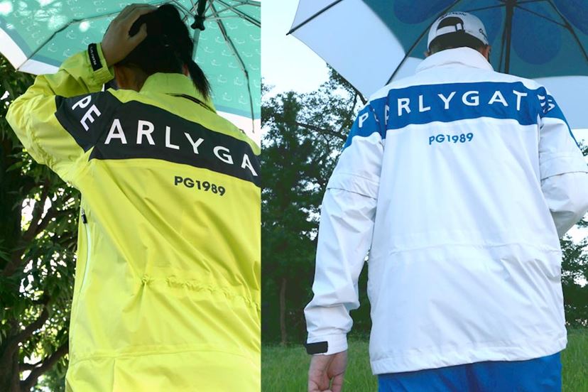 パーリーゲイツ AQUAX レインウェア 防水 大きいサイズ ゴルフ ウィンブレ 秋の長雨対策！ 持っておきたい、ハイセンス＆高機能ゴルフ用