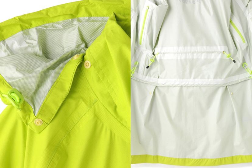 未使用　タグ付　パーリーゲイツ　ゴルフ　レインウェア イエロー 収納袋付 未使用 タグ付 パーリーゲイツ ゴルフ レインウェア イエロー 収納袋付