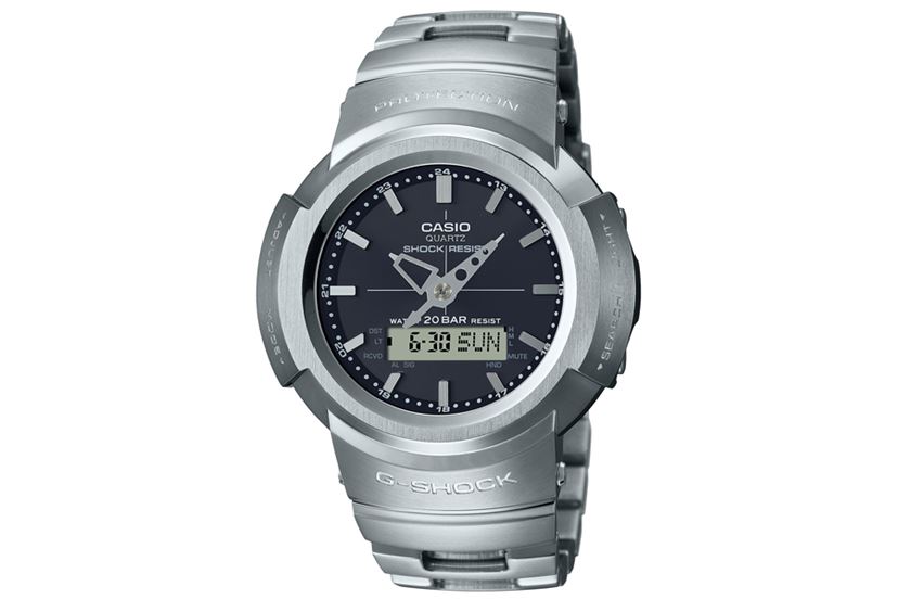 CASIO G-SHOCK メタルベゼル アナデジ 腕時計 本体 G-SHOCK」注目の新作15本！ 初フルメタル化の“デジアナ”モデルに刮目