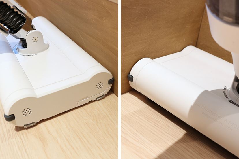 前後左右、自由に動かして掃除できる！浮いているかのように軽い操作性
