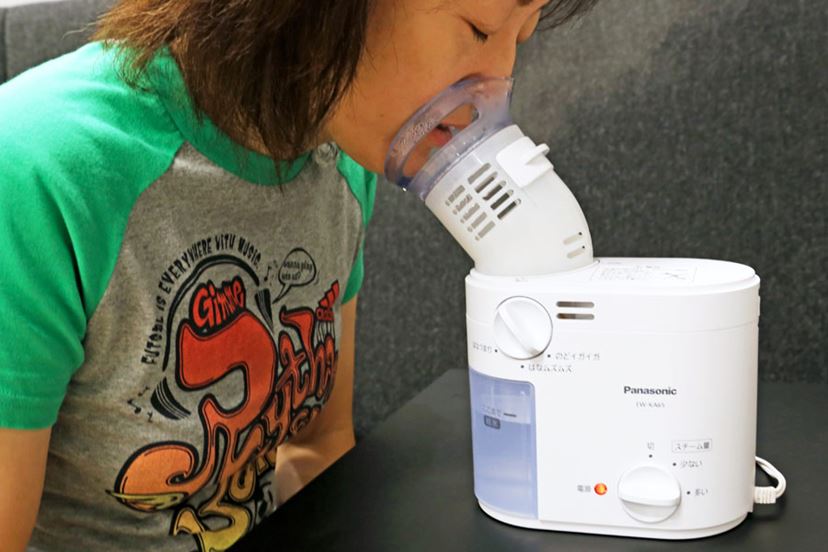 普通のうがいでは届かない！鼻や喉の奥は“スチーム”で加湿＆洗浄すると
