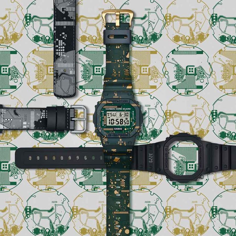 G-SHOCK》高級ライン「MT-G」に“虹色”が登場！ 製品ごとに色合い