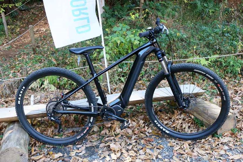 マウンテンバイクコースでe-MTBを乗り比べ！ 推せるエントリー