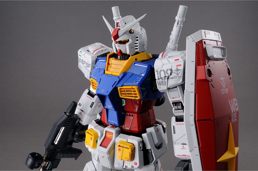 ビーム・サーベル」が光る！ “解放された”1/60「RX-78-2」でガンプラの