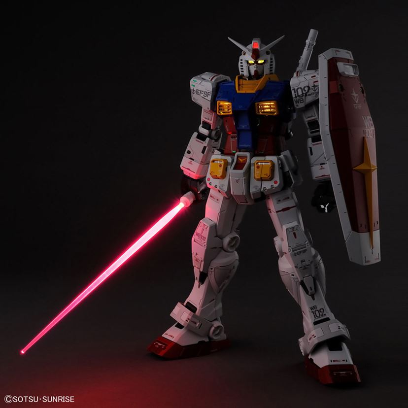 ビーム・サーベル」が光る！ “解放された”1/60「RX-78-2」でガンプラの進化を目撃せよ - 価格.comマガジン