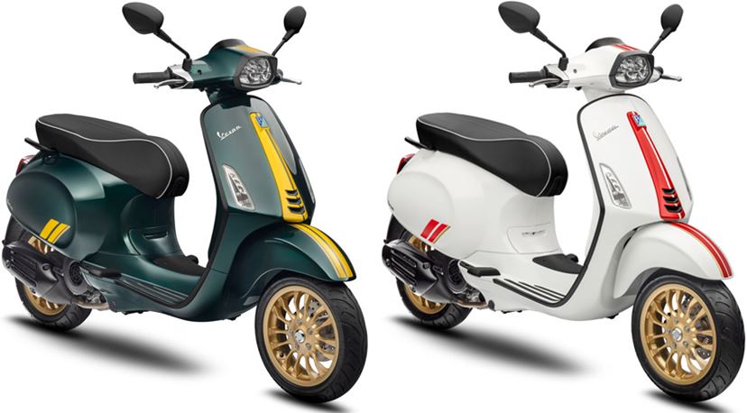 レーシングカラーのベスパ「Sprint 150 Racing Sixties」のキビキビ