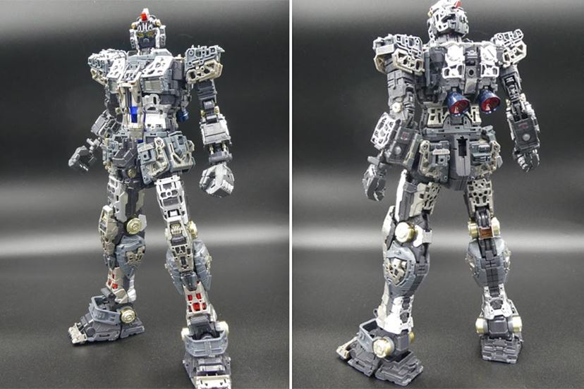 PGUガンダム完成品 暑苦しく