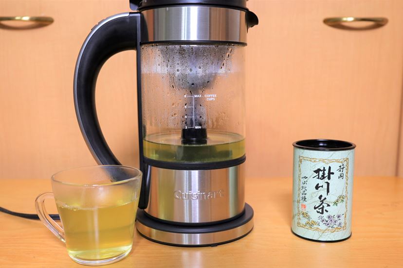 クイジナートの「ファウンテン コーヒーメーカー」はお茶が