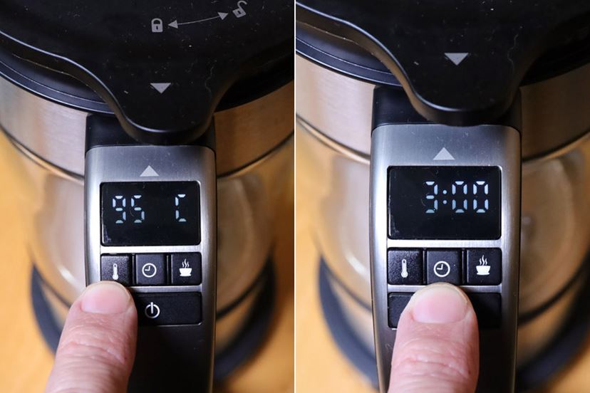 クイジナートの「ファウンテン コーヒーメーカー」はお茶が