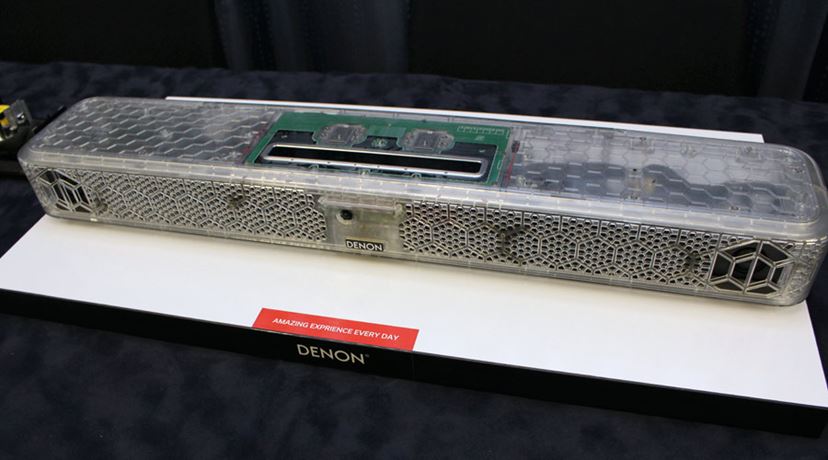 6基ユニット独立駆動の高音質設計サウンドバー！「Denon Home