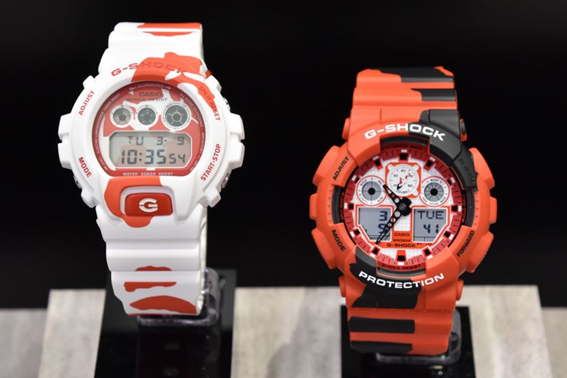 カシオ腕時計ジーショックNISHIKIGOI錦鯉GA-100JK-4AJRレッド Amazon.co.jp: [カシオ] 腕時計 ジーショック NISHIKIGOI 錦鯉