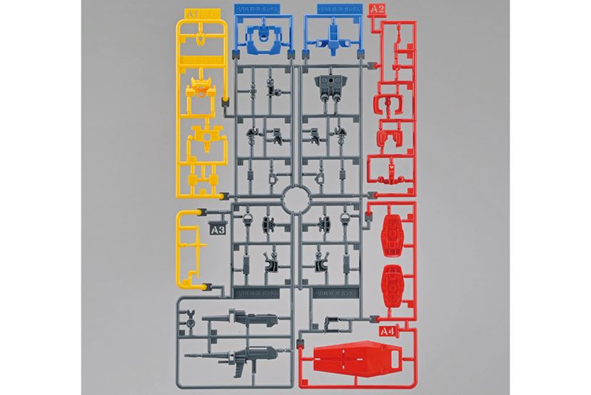 たった74パーツで精巧なガンダムが作れる！ 「ガンプラ」の「ENTRY