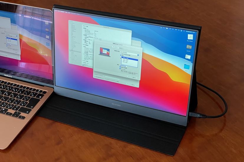 USB Type-Cケーブル1本で接続OK！ あのアイリスオーヤマが手がけたモバイルディスプレイを試す - 価格.comマガジン