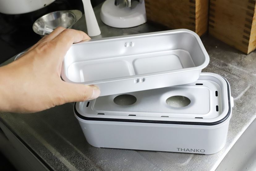 あの「ご飯が炊ける弁当箱」が2段に! おかずの温め&調理も あの「ご飯が炊ける弁当箱」が2段に! おかずの温め&調理も