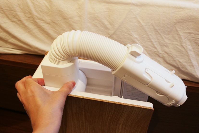 家具っぽいデザインのマットレス布団乾燥機！ 見た目も性能も