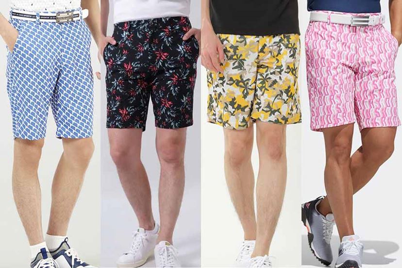 この夏、ちょっと攻めてみない？ ゴルフ用「カラフル＆柄物ショート