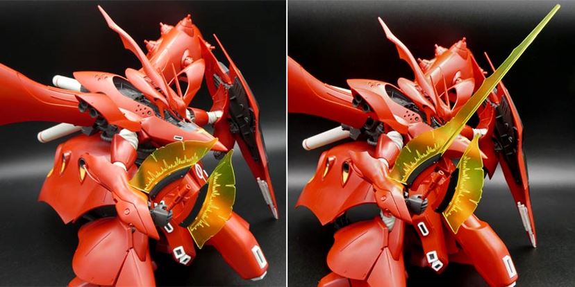即完売！ シャア最期の機体「HG ナイチンゲール」を組み立て