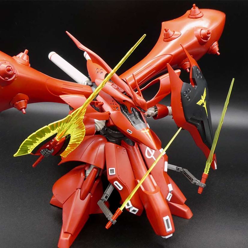 即完売！ シャア最期の機体「HG ナイチンゲール」を組み立てレビュー