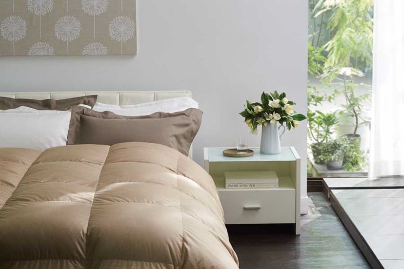 東京西川　シーアイランドコットン　海島綿 ハンガリーグースダウン90% 1.3 東京西川 シーアイランドコットン 海島綿 ハンガリーグースダウン90