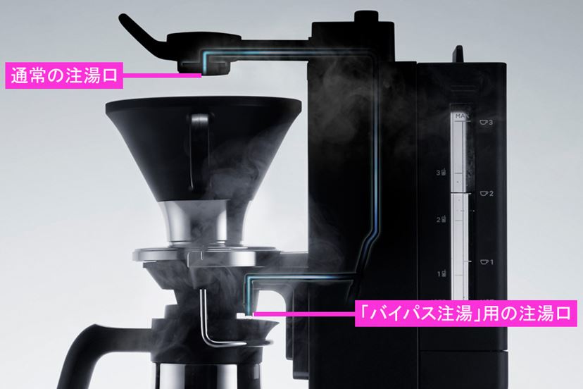 バルミューダ初のコーヒーメーカー「BALMUDA The Brew」を