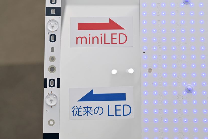 ミニLEDと量子ドットを採用したシャープ4K/8K液晶テレビフラッグ ミニLEDと量子ドットを採用したシャープ4K/8K液晶テレビフラッグ