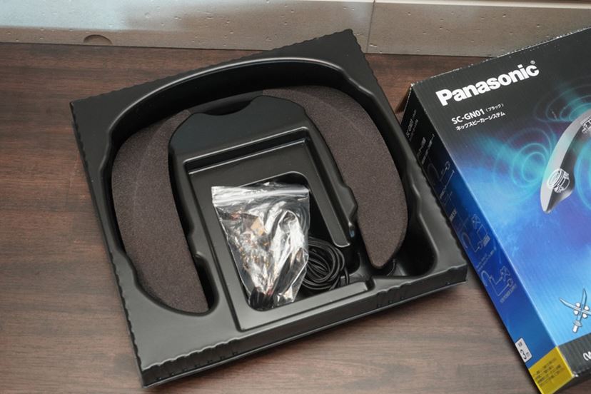 Panasonic ゲーミングネックスピーカー SC-GN01-K無DLNA - スピーカー