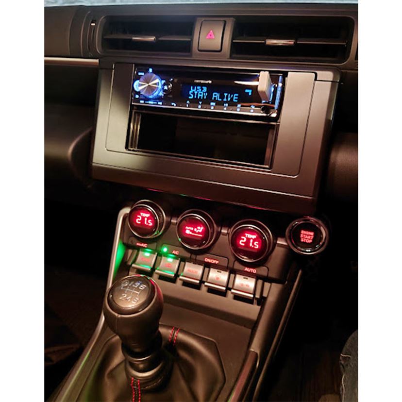 ナビなしの新型BRZに「1DINオーディオ」を装着したら…望外の結果に大 