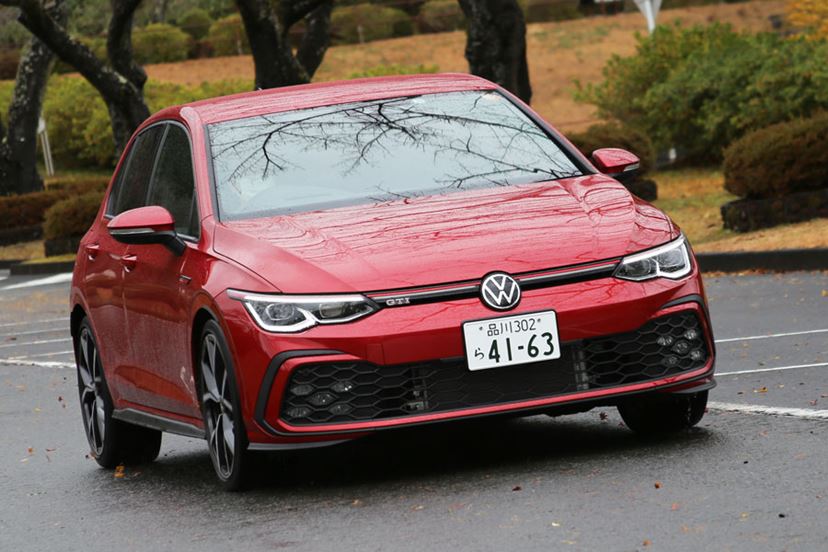 新型「ゴルフGTI」の走行イメージ