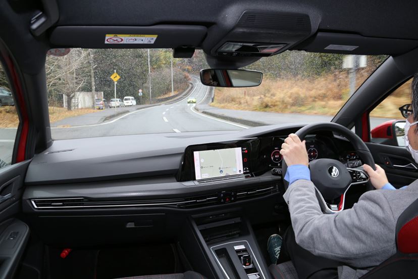 新型「ゴルフGTI」の試乗イメージ