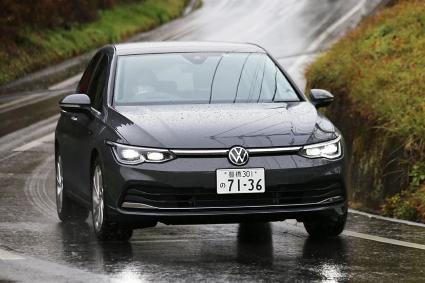 新型「ゴルフTDI」（Style）の走行イメージ