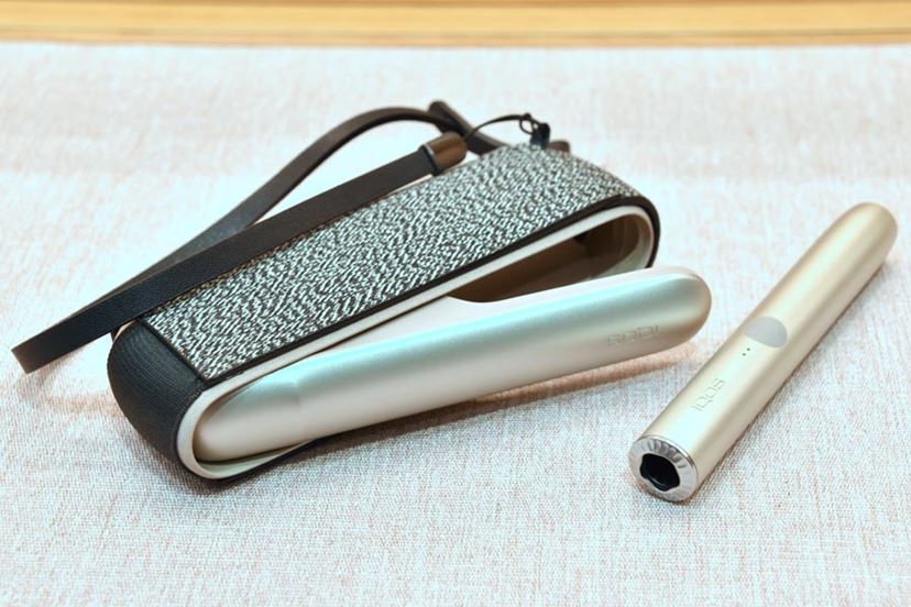 iQOS アイコス　イルマi イルマ　兼用　アルミナムドアカバー　オレンジ IQOS イルマ アルミナムドアカバー