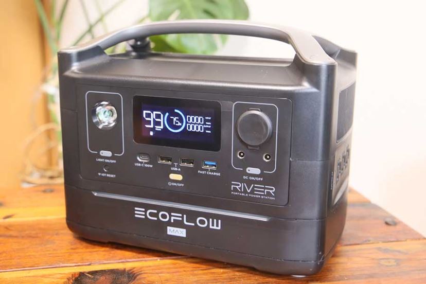 新品未使用】EcoFlow 著 ポータブル電源 RIVER MAX 定価63800