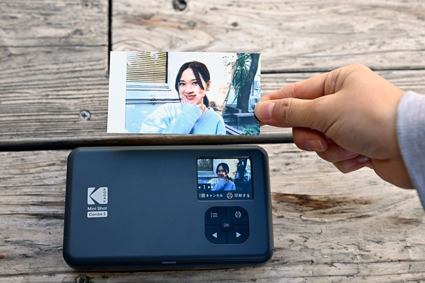カメラの小型プリンター キヤノン、小型プリンター「iNSPiC」にカメラ内蔵モデル