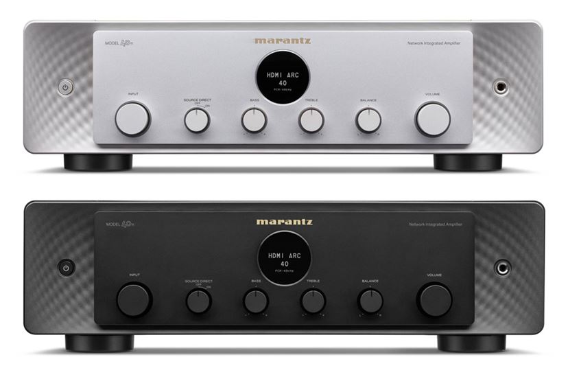 テレビとHDMI接続できるマランツのネットワーク対応2chアンプ「MODEL