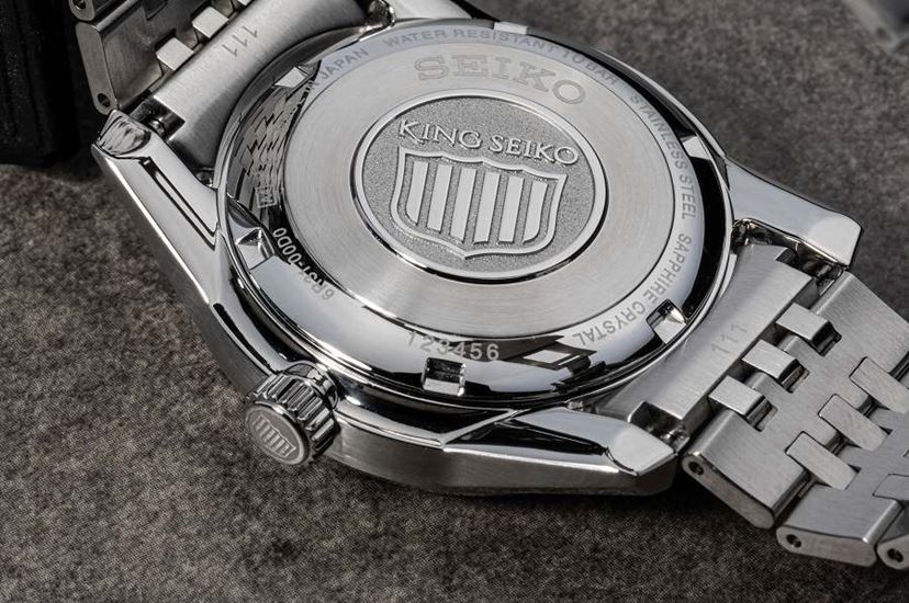 バ*ム様 KING SEIKO 手巻き時計 シルバー文字盤 バ*ム様