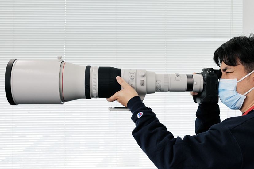 3kg台の超望遠Lレンズ、キヤノン「RF1200mm F8 L IS USM」「RF800mm F5