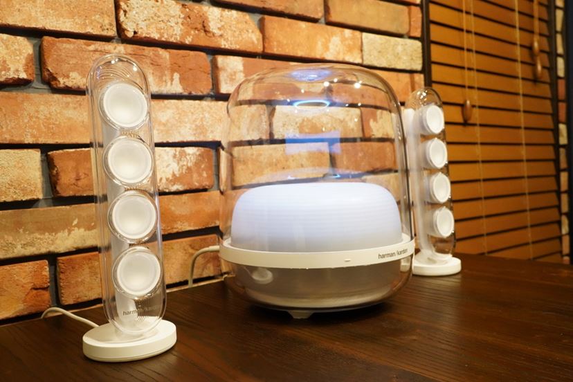 Harman Kardon SOUNDSTICKS Bluetoothスピーカー アンプ内蔵/2.1ch