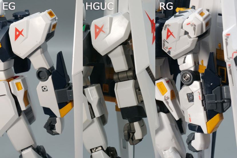 νガンダム」の1/144スケールガンプラを徹底比較！ ENTRY GRADE版の実力