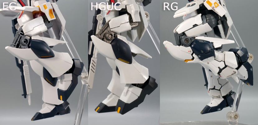 νガンダム」の1/144スケールガンプラを徹底比較！ ENTRY GRADE版の実力
