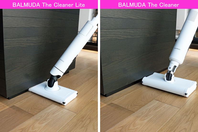 BALMUDA キャニスター掃除機 ホワイト 氷の上をすべるような軽さ！小さくなったのに集じん性能がアップ