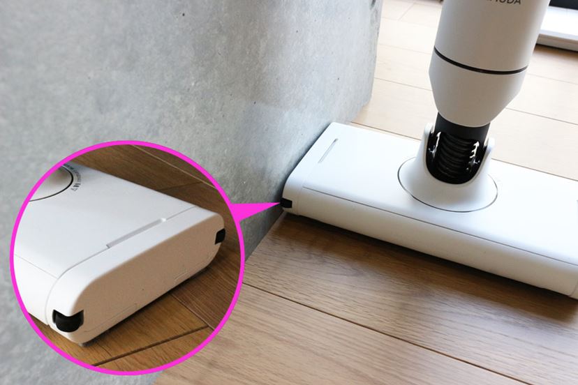 氷の上をすべるような軽さ！小さくなったのに集じん性能がアップ