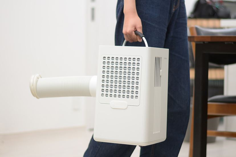 30℃超えの部屋でもひんやり！コンパクトで持ち運びやすいシロカ