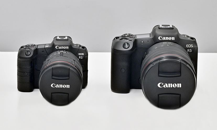 キヤノン「EOS R5」がトランスフォーマーに!? カメラの再現度を